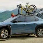 2023 Subaru Solterra Charging at EV Station