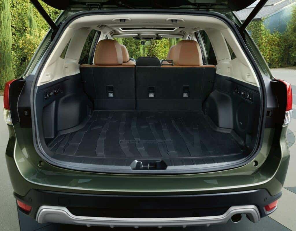 Subaru Forester Rear Cargo Space with Back Seats Up