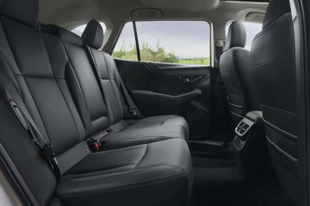 Subaru Outback Interior Rear Seating Row Passenger Side View