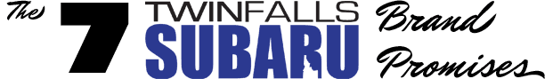 The 7 Twin Falls Subaru Brand Promises - Header