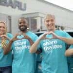 Subaru Share the Love Volunteers