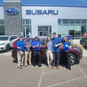 Happy Drivers with their White Diamond Pearl 2016 Honda CR-V Touring - Kimberly, Idaho