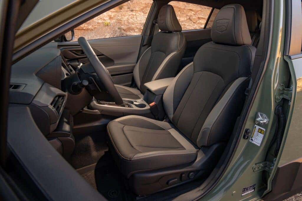 The Roomy Front Seats Of The Gorgeous 2024 Subaru Crosstrek Wilderness