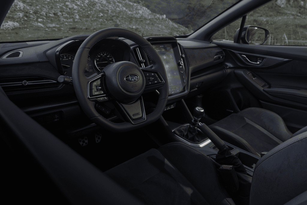 Subaru WRX Front Interior Dashboard Driver's Side Perspective