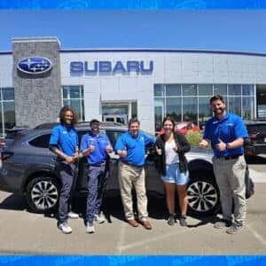 Denali from Hailey, Idaho, with her Magnetite Gray Metallic 2024 Subaru Outback Limited at Twin Falls Subaru