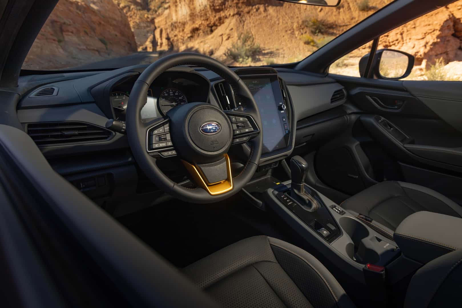 2024 Subaru Crosstrek Wilderness Interior Cabin and Dash