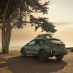2024 Subaru Crosstrek Alpine Green on beach