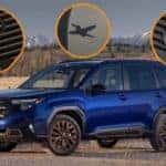 2025 Subaru Forester Sapphire Blue Pearl Easter Eggs