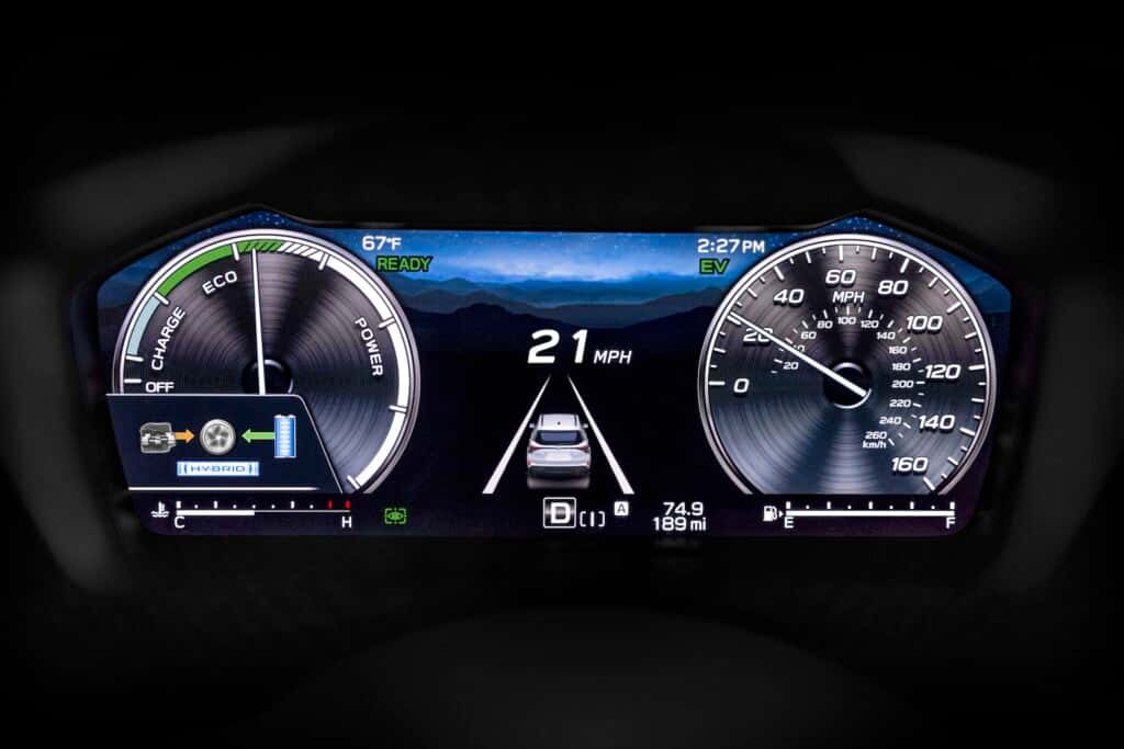 2025 Subaru Forester Hybrid Gauge Cluster
