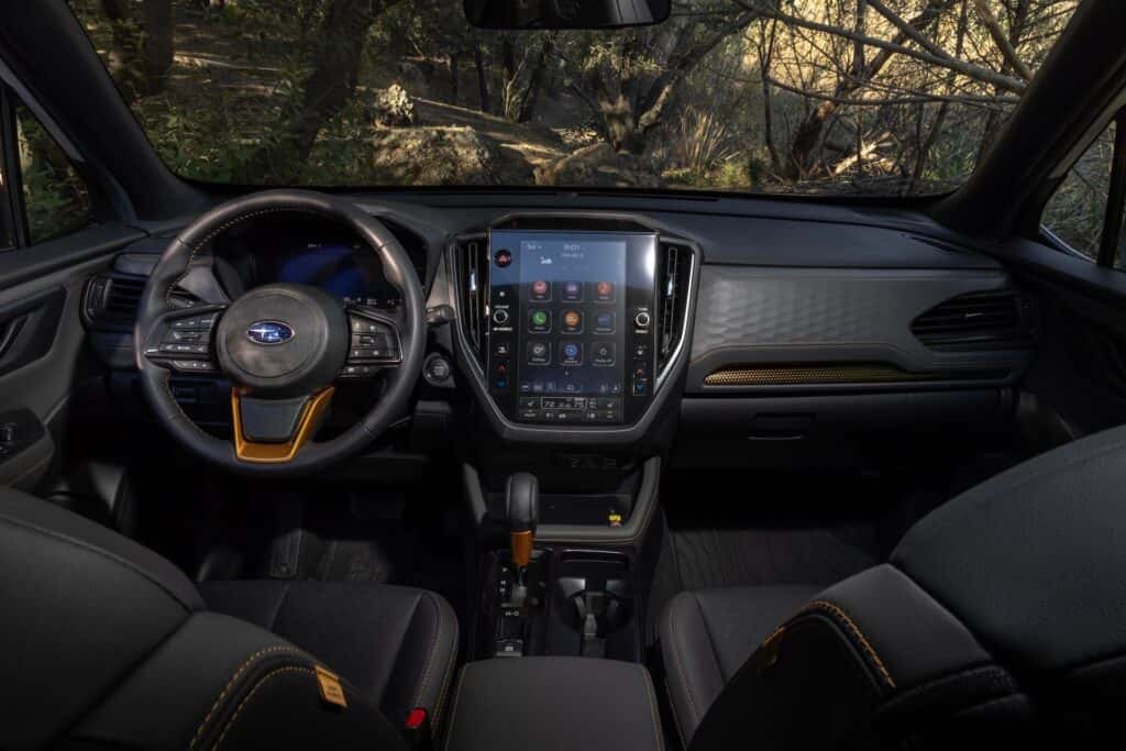 2026 Subaru Forester Wilderness Interior Dash view