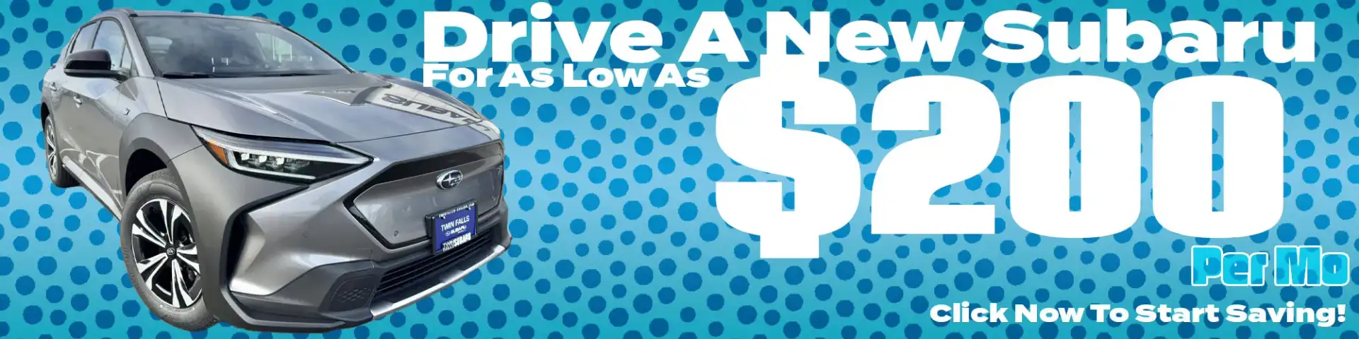 Lease a brand-new Subaru as low as $200/month at Twin Falls Subaru in Twin Falls, Idaho