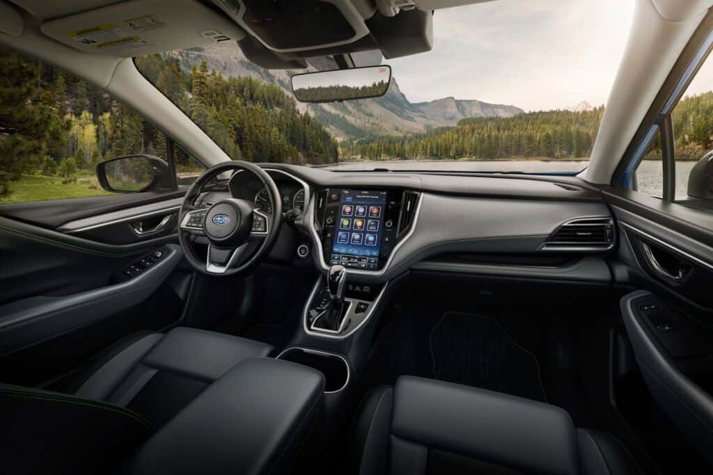 Interior Dash Cabin in the Subaru Outback