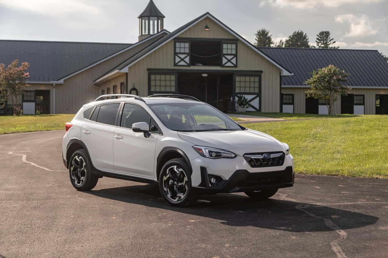 The 2021 Subaru Crosstrek, Crystal White