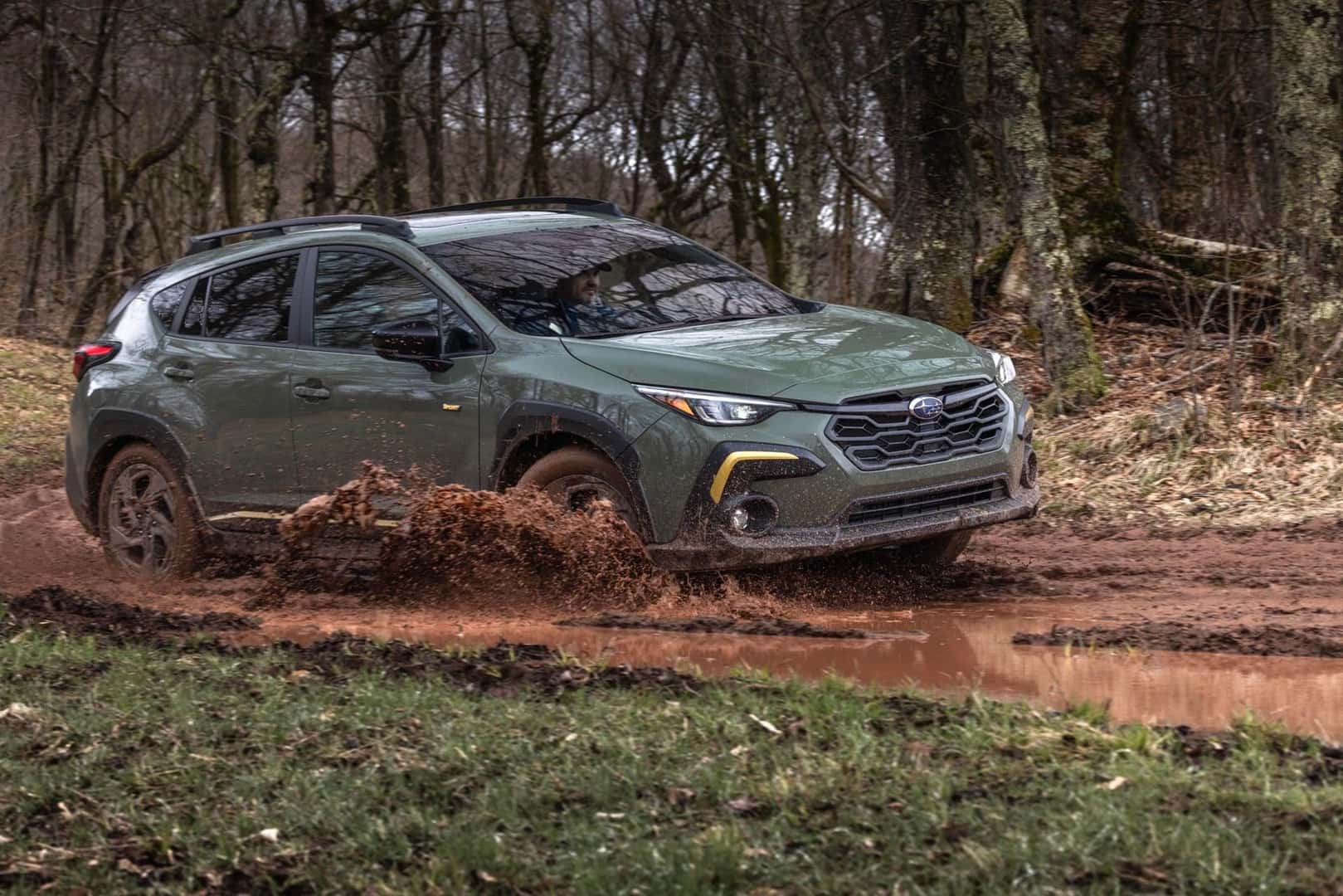 The Enduring 2024 Subaru Crosstrek, Racing Through Mud Flawlessly