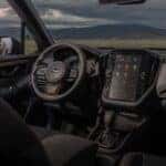 The Safe And Secure Front Interior Of The Subaru Forester