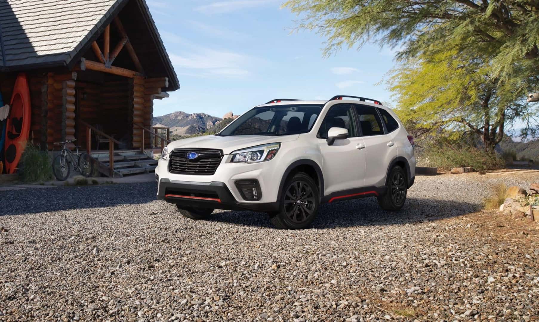 The Side Profile Of The Fantastic Subaru Forester