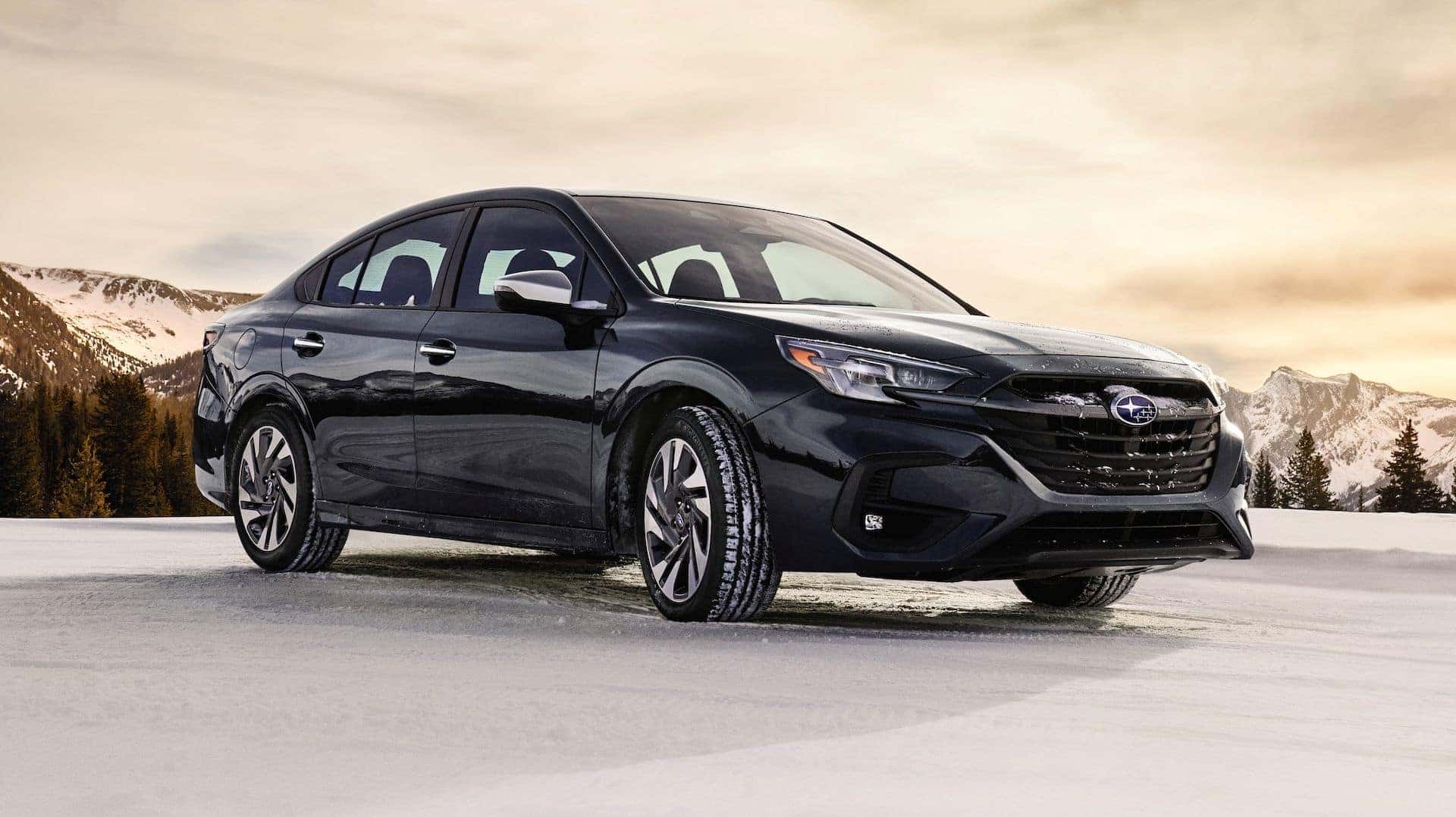 The User-Friendly Subaru Legacy In Snowy Terrain