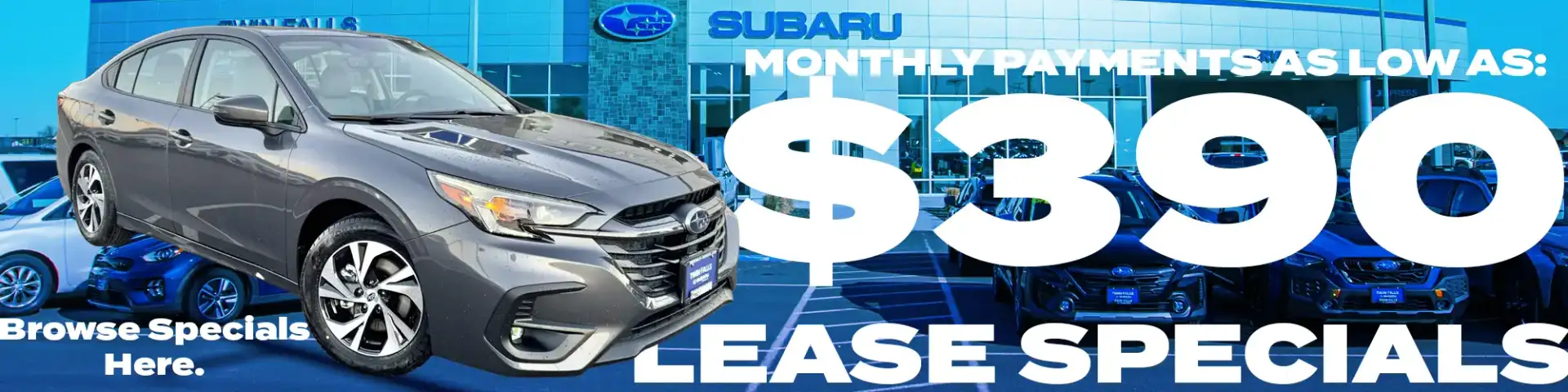 Twin Falls Subaru's May Lease Specials - Click to Browse Today!