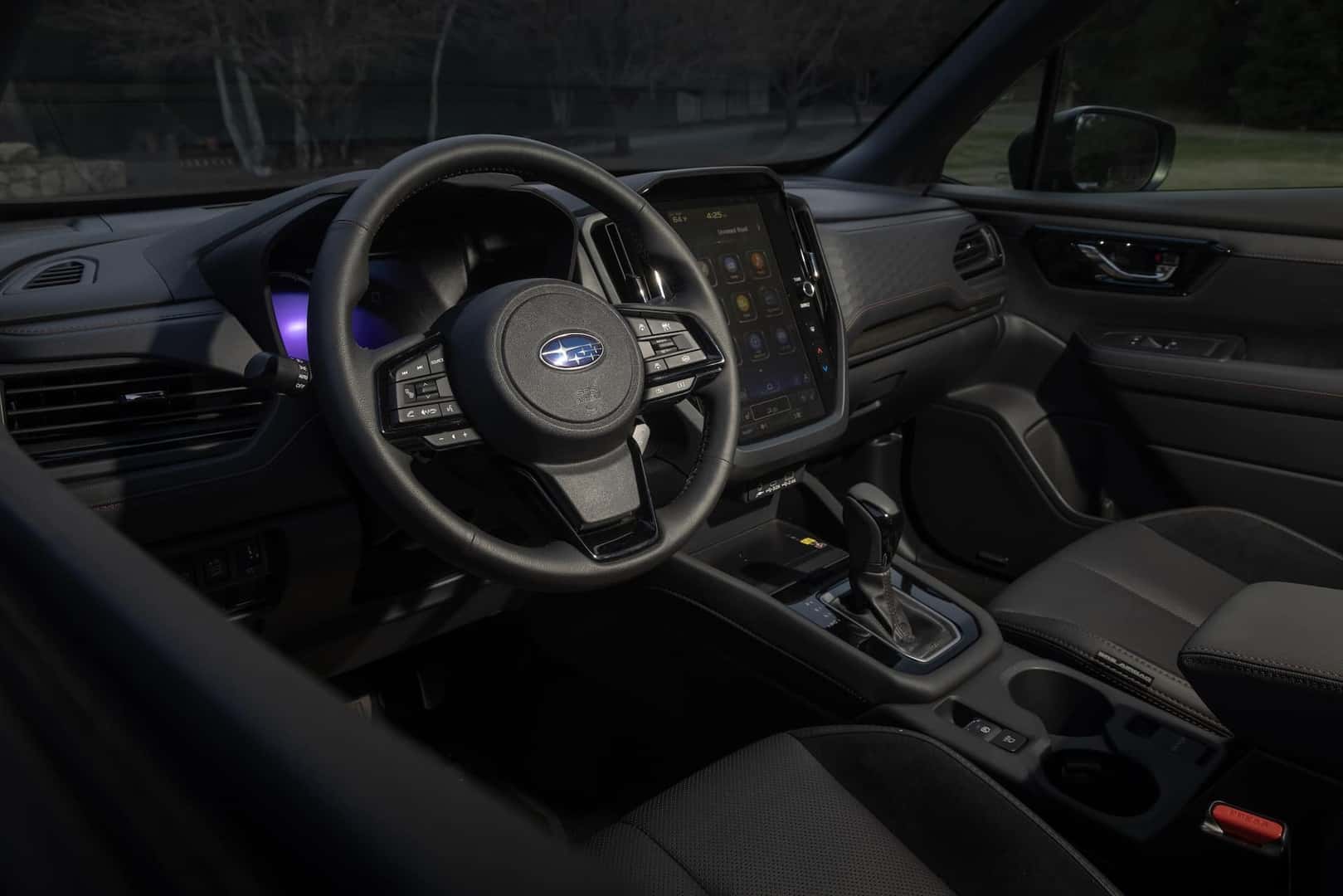 2025 Subaru Forester Hybrid front row interior