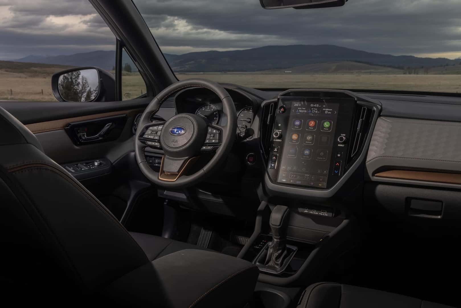 2025 Subaru Forester front interior