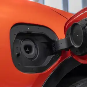 2026 Subaru Uncharted Habanero Orange Metallic charging port