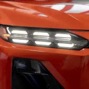 2026 Subaru Uncharted Habanero Orange Metallic headlight