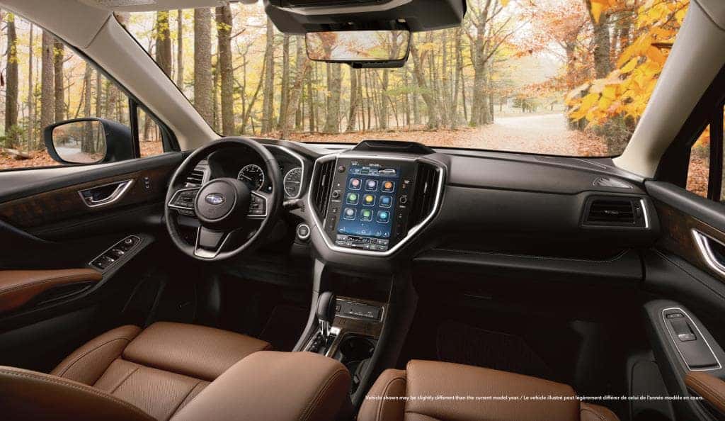 Subaru Ascent Interior Dash with Leather