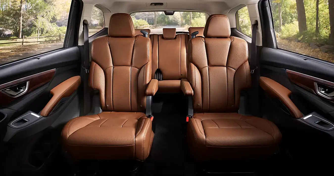 Subaru Ascent Interior Rear Seats with Leather