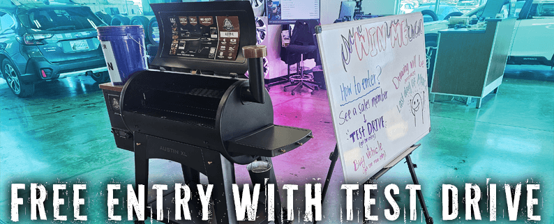 Win This Austin XL Smoker at Twin Falls Subaru