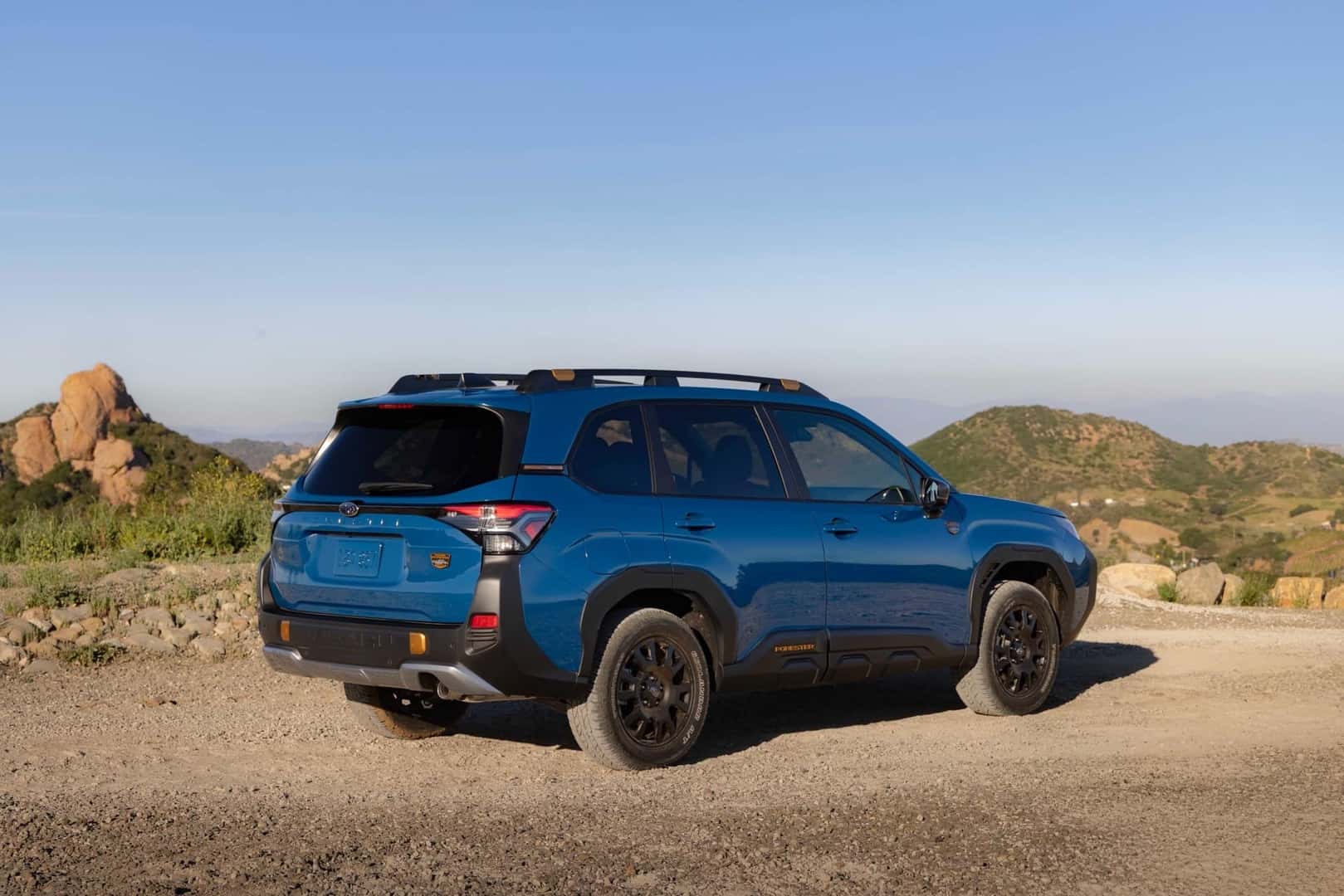 2027 Subaru Forester Wilderness Hybrid Rear Passenger Side View