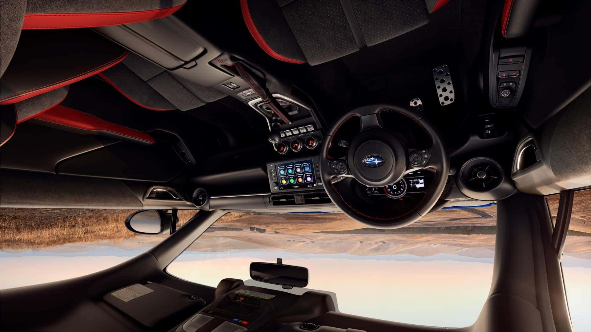 A Great Sports Coupe's, The 2026 Subaru BRZ, Technologically Advanced Front Interior