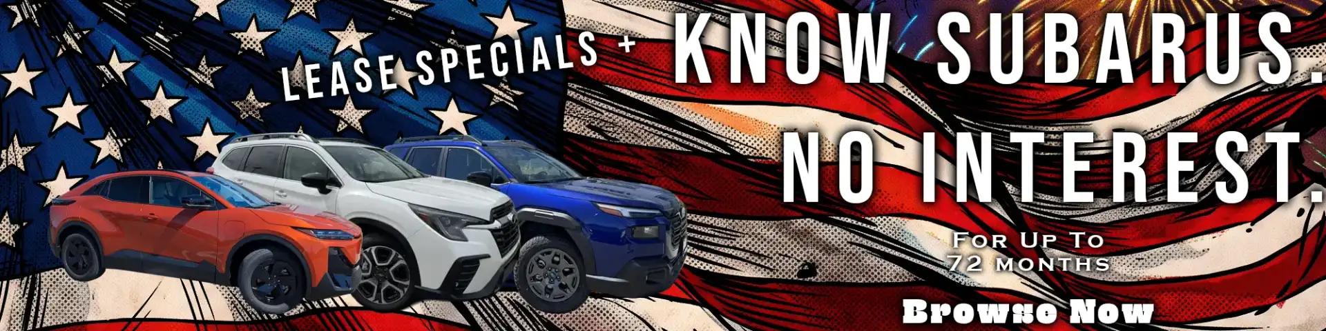 Lease Specials + 0% for new Subaru Ascent, Outback and EV models!