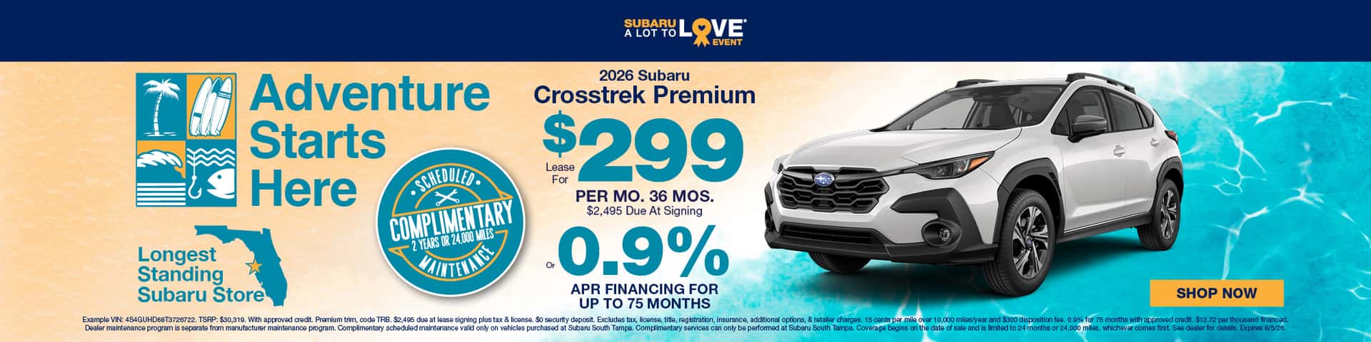 SUBARU A LOT TO LOVE