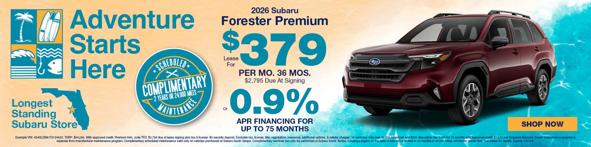 July Forester