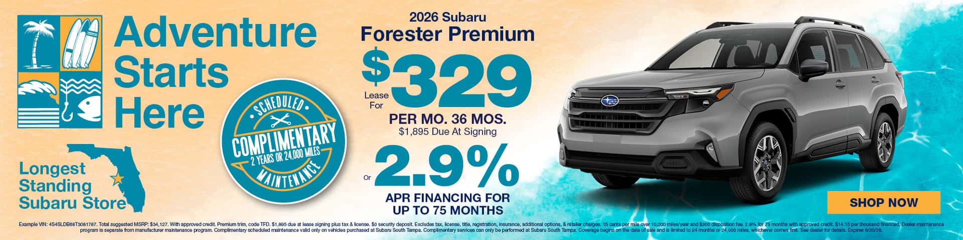 Forester June Offer