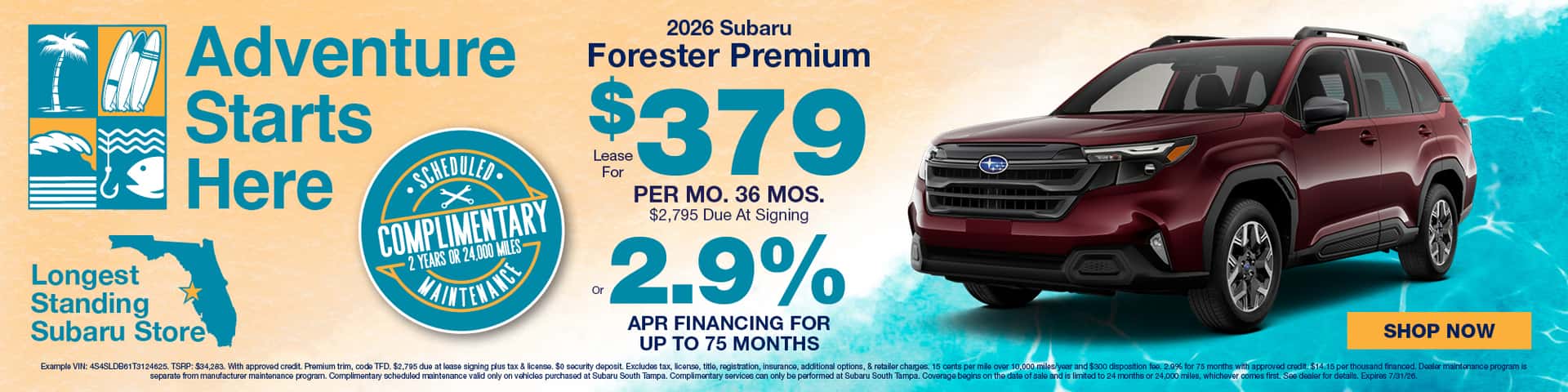 July Forester