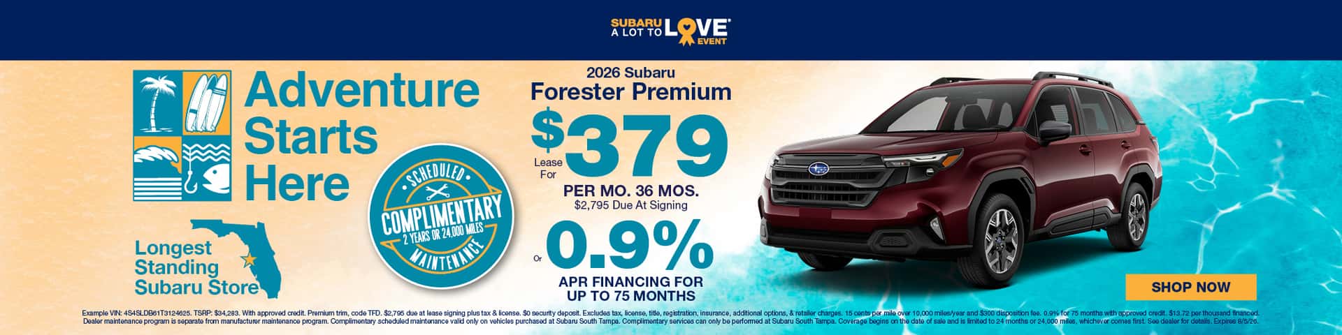 SUBARU A LOT TO LOVE