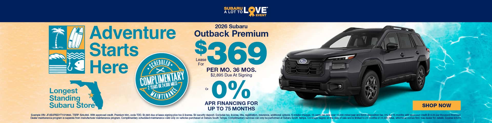 SUBARU A LOT TO LOVE