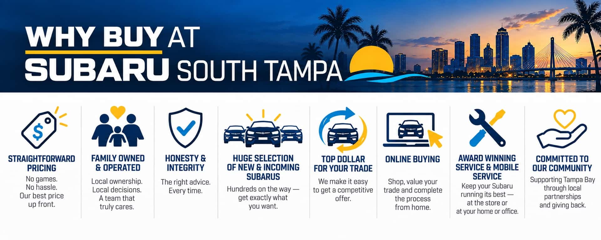 subaru south tampa benefits