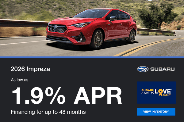 2026 Impreza 