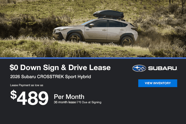 2026 Subaru Crosstrek Sport Hybrid 