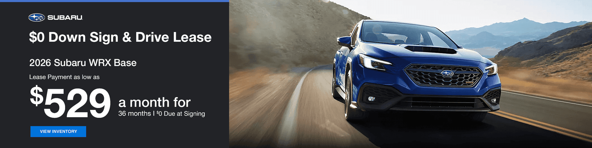 2026 Subaru WRX Base