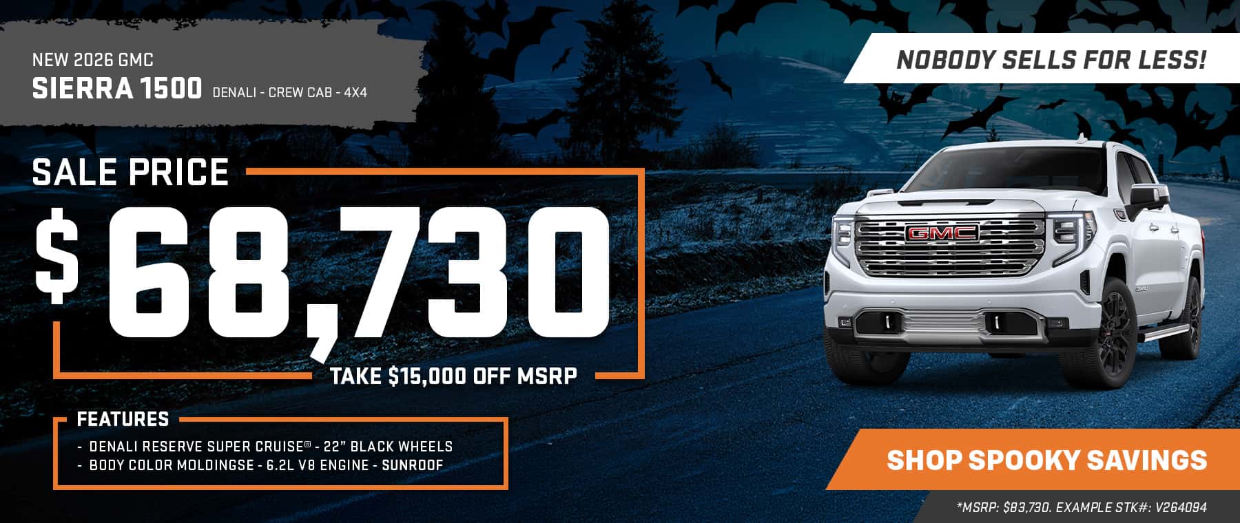 2026 Sierra 1500 Denali Promo