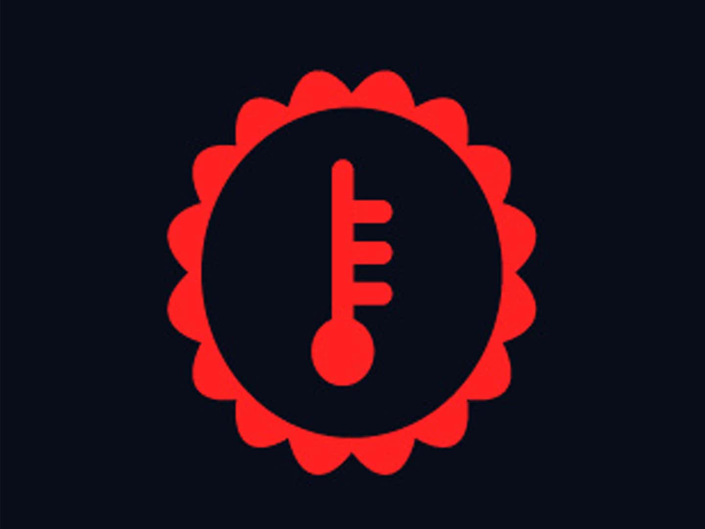 Transmission Temperature dashboard warning light