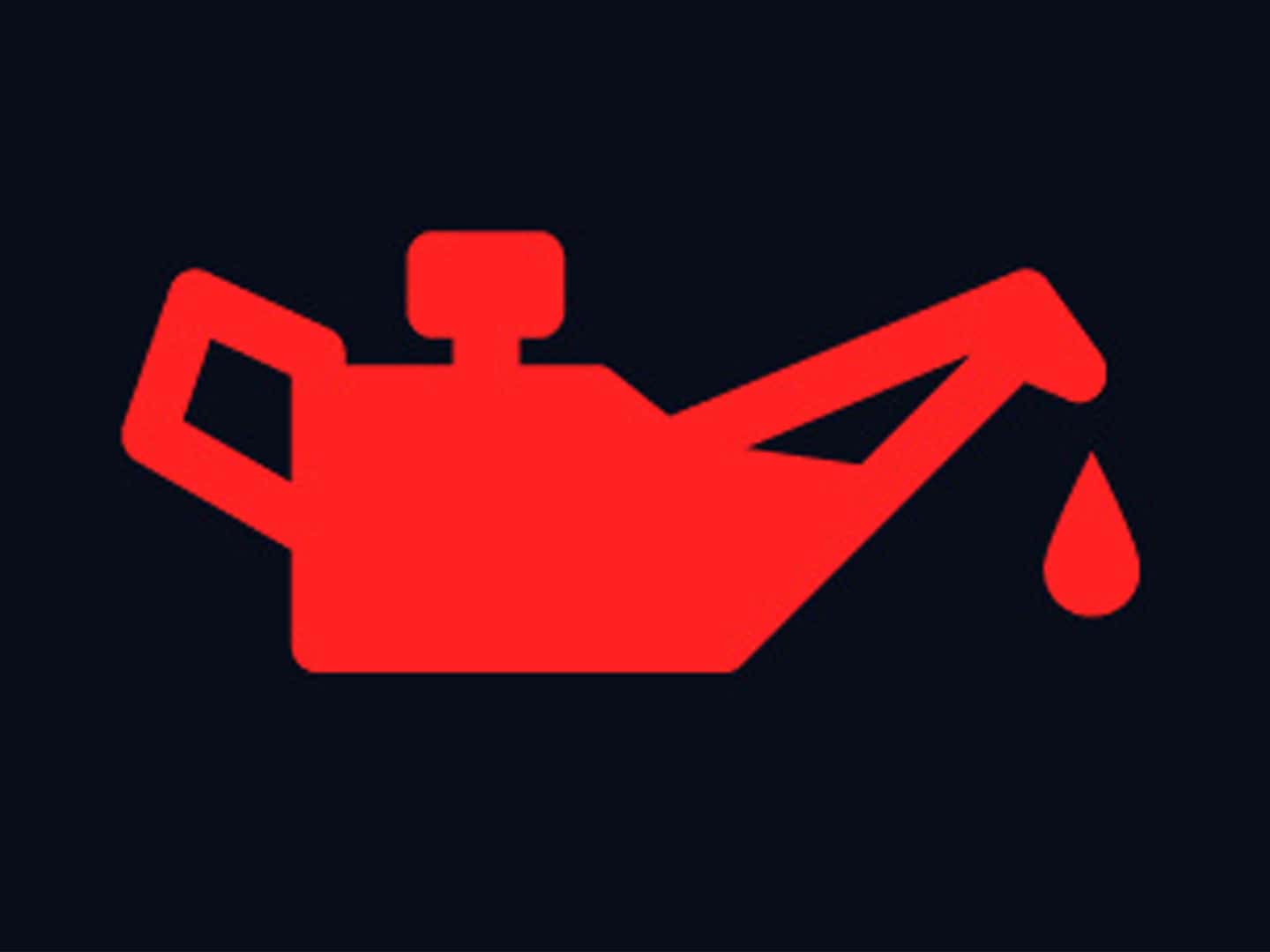 Oil Pressure dashboard warning light