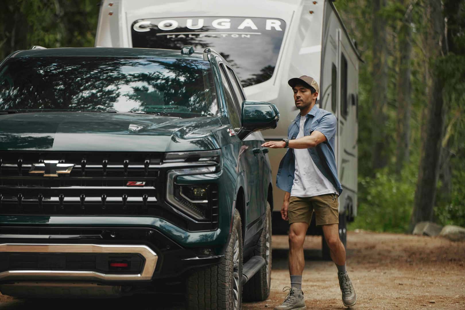 2026 Chevy Tahoe towing capability at Team Chevrolet Goldsboro