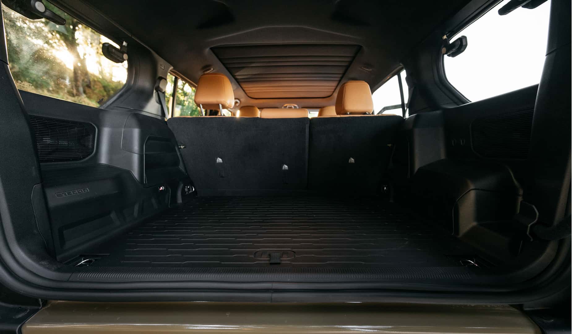 2026 Jeep Recon cargo space