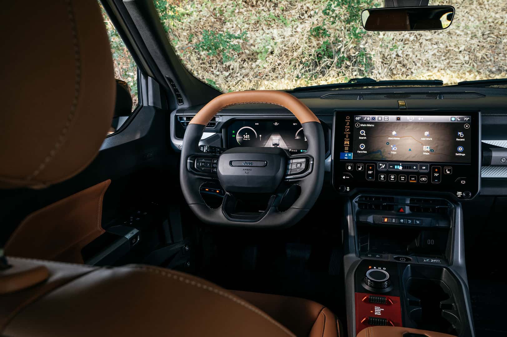 2026 Jeep Recon technology and Uconnect touchscreen