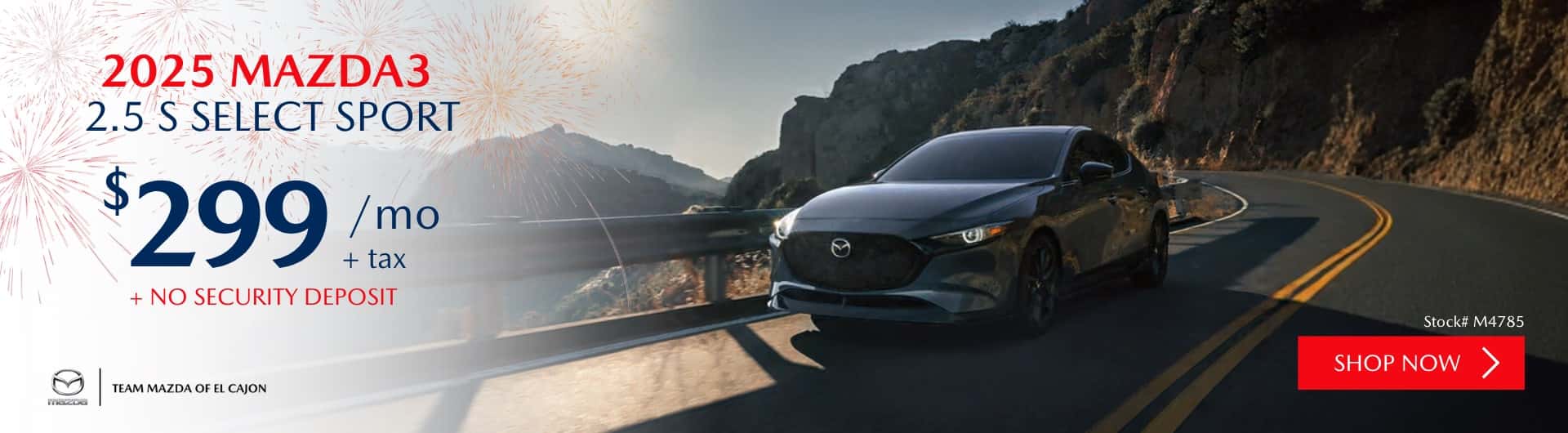 2025 Mazda CX30 2.5S Select Sport – MAZDA3 LEASE