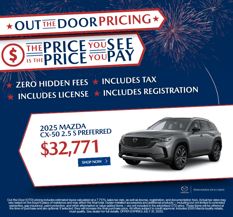 2025 Mazda CX-50